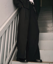 Riveted Baggy Slacks （Black）