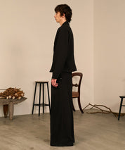 Riveted Baggy Slacks （Black）