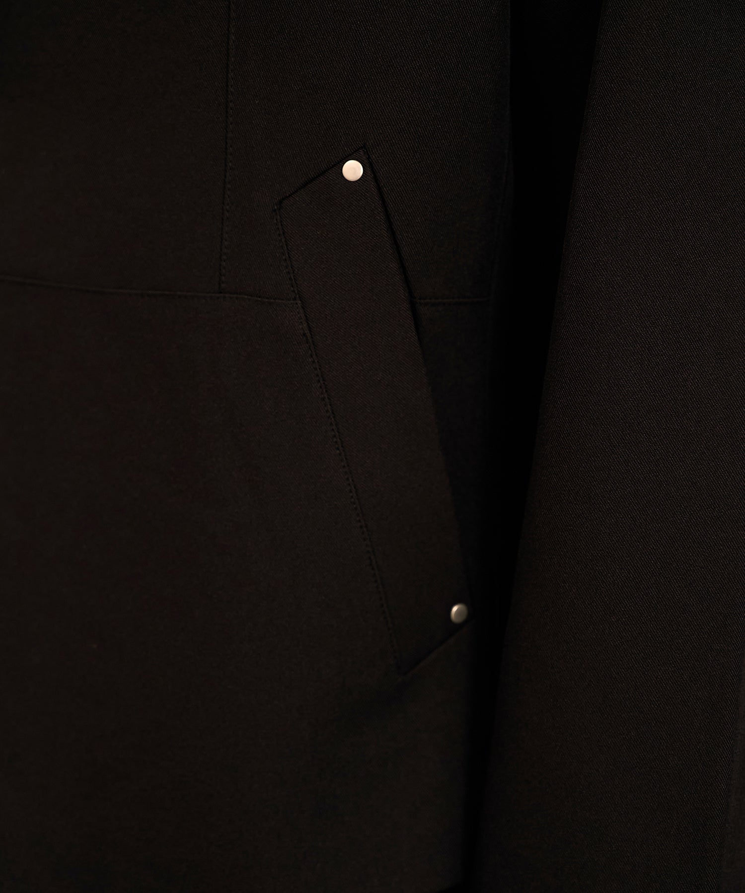 Riveted Baggy Slacks （Black）