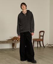 Washed Deck Hoodie (Gray)