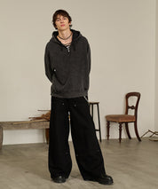 Washed Deck Hoodie (Gray)