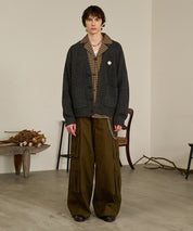 Double Pocket Cargo Pants (Khaki)