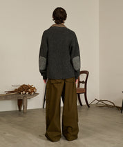 Double Pocket Cargo Pants (Khaki)