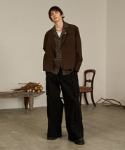 Double Pocket Cargo Pants (Black)