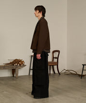 Double Pocket Cargo Pants (Black)