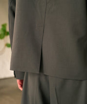 Riveted Single Short Jacket （Gray）