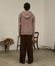 Washed Deck Hoodie (Brown)