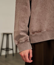 Washed Deck Hoodie (Brown)