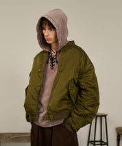 Washed Deck Hoodie (Brown)