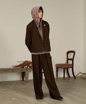 Washed Deck Hoodie (Brown)